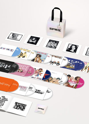 the album cover for Spice Girls - The Singles Collection [Box]