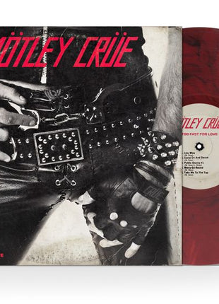 the album cover for Motley Crue - Too Fast for Love - 45th Anniversary Edition [Indie Exclusive Red/Black Smoke]