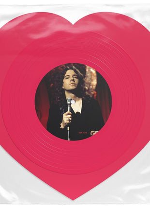 the album cover for John Paul Young - Love Is in the Air [Heart-Shaped Rose Color]