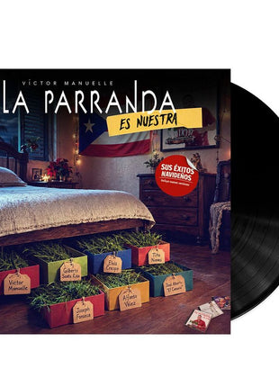 the album cover for Victor Manuelle - La Parranda Es Nuestra