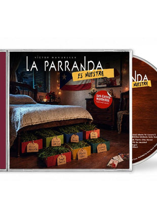 the album cover for Victor Manuelle - La Parranda Es Nuestra