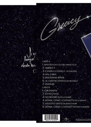 the album cover for Greeicy - CANDELA [Galaxy Fire LP]