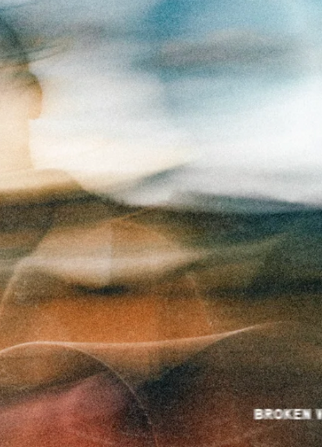 the album cover for Sam Barber - Broken View [Indie Exclusive Transparent Orange]