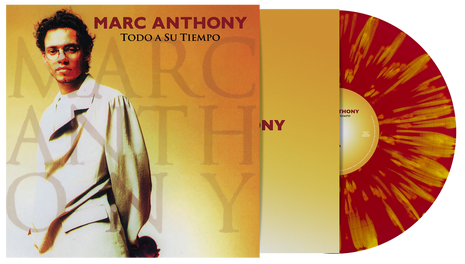 the album cover for Marc Anthony - Todo A Su Tiempo [Red Sunburst LP]