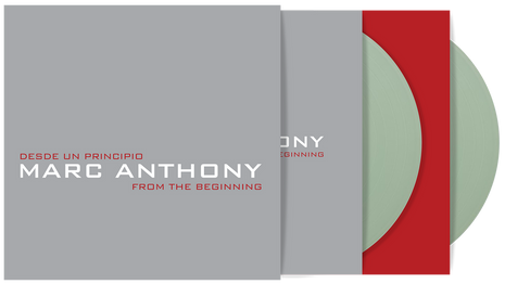 the album cover for Marc Anthony - Desde Un Principio: From The Beginning [Coke Bottle Clear 2 LP]