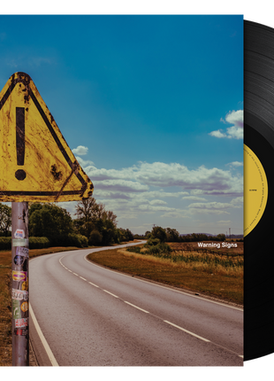 the album cover for James Marriott - Warning Signs [Black]