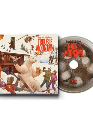 the album cover for Aesop Rock / Blockhead - Trouble Mountain