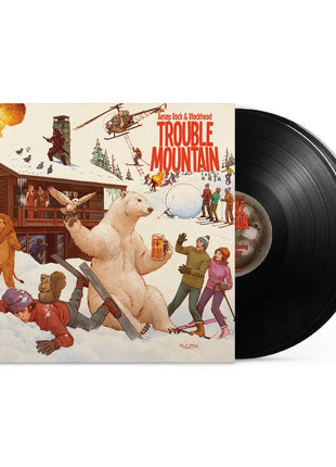 the album cover for Aesop Rock / Blockhead - Trouble Mountain [2 LP]