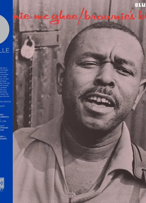 the album cover for Brownie Mcghee - Brownie's Blues - Bluesville Acoustic Sounds Series [180g Black with tip-on jacket]