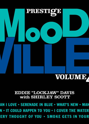 the album cover for Eddie - Eddie "Lockjaw" Davis with Shirley Scott, Vol. 4 - Moodsville Series [180g Black with tip-on jacket]