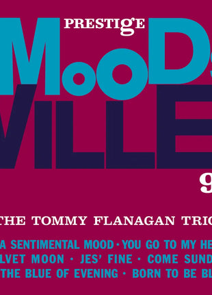 the album cover for The Tommy Flanagan Trio - The Tommy Flanagan Trio, Vol. 9 - Moodsville Series [180g Black with tip-on jacket]