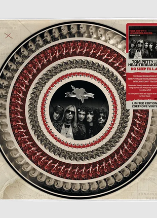the album cover for Tom Petty And The Heartbreakers - No Sleep Til L.A. [Zoetrope]