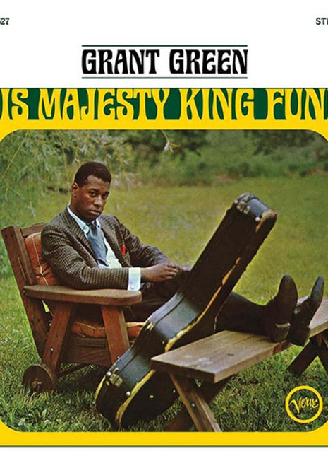the album cover for Grant Green - His Majesty King Funk