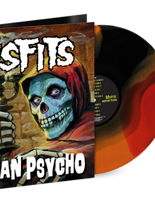 the album cover for Misfits - American Psycho - 2026 [Orange/Red/Black]