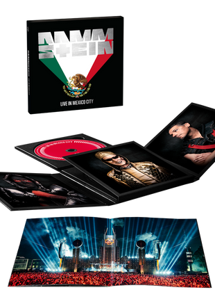 the album cover for Rammstein - LIVE IN MEXICO CITY [2CD]