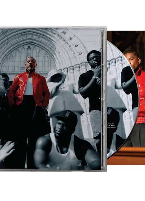 the album cover for Kirk Franklin - I Am What I Am