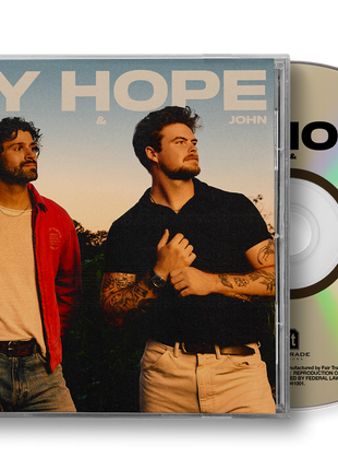 the album cover for Caleb & John - My Hope