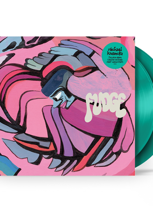 the album cover for Michael Kiwanuka - Fudge [Indie Exclusive Mint Green - Alternate Cover]