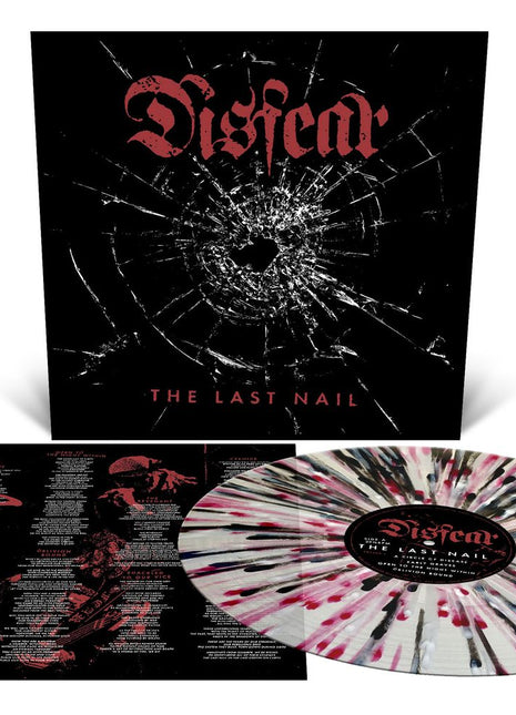 the album cover for Disfear - The Last Nail [Orchard Indie Exclusive Clear with Splatter]