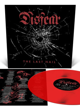 the album cover for Disfear - The Last Nail [Blood Red]