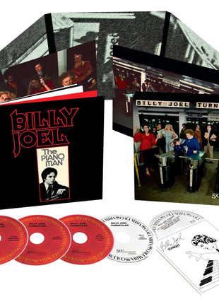 the album cover for Billy Joel - Turnstiles - 50th Anniversary Edition