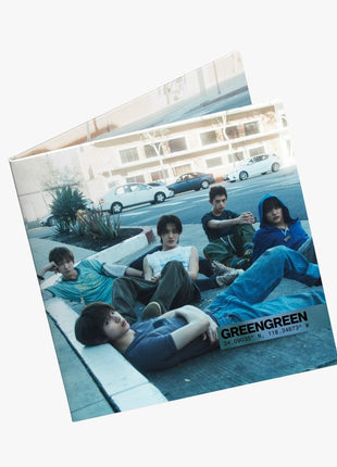 the album cover for Cortis - GREENGREEN_playextended [STREET ver.]