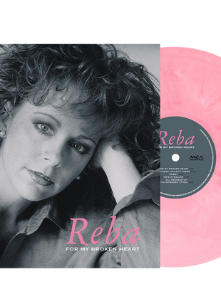 the album cover for Reba McEntire - For My Broken Heart [Bubblegum]