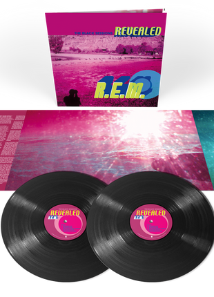 the album cover for R.E.M. - The Black Sessions Revealed [2 LP Black]