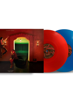 the album cover for Sleater-Kinney - Little Rope - Deluxe Edition (3 Bonus Songs) [Red / Blue]