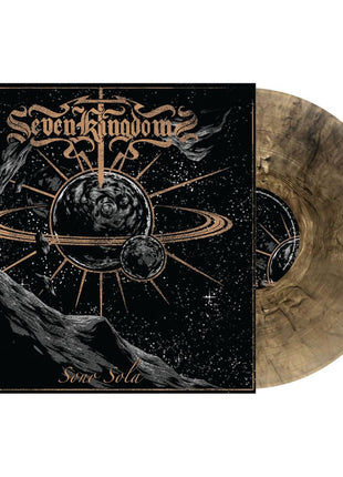 the album cover for Seven Kingdoms - Sono Sola [Gold and Black Marble]