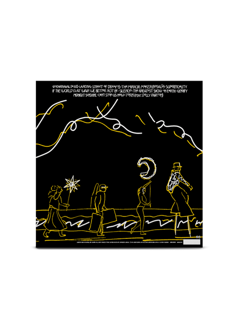 the album cover for U2 - Carnaval De Luz [Indie & Third Man Records Exclusive Opaque Yellow 180g]