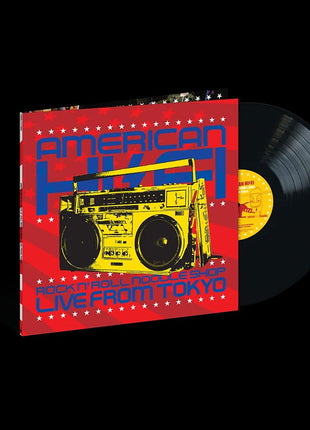 the album cover for American Hi-Fi - Rock N' Roll Noodle Shop: Live From Tokyo
