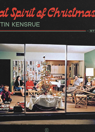 the album cover for Dustin Kensrue - That Spirit of Christmas