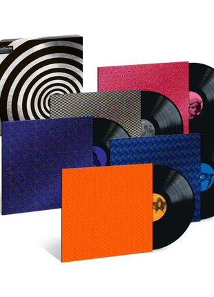 the album cover for The Smashing Pumpkins - The Aeroplane Flies High [180g 5 LP Box Set]