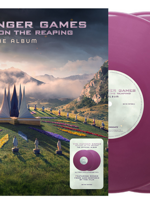 the album cover for Various Artists - The Hunger Games: Sunrise on the Reaping (The Album) [Pretty with a Purpose 2 LP]