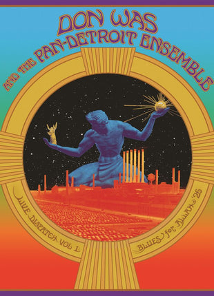 the album cover for Don Was and the Pan-Detroit Ensemble - Live Dispatch Vol. 1: Blues for Allah '26 [Sky Blue]