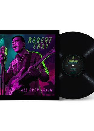 the album cover for Robert Cray - All Over Again