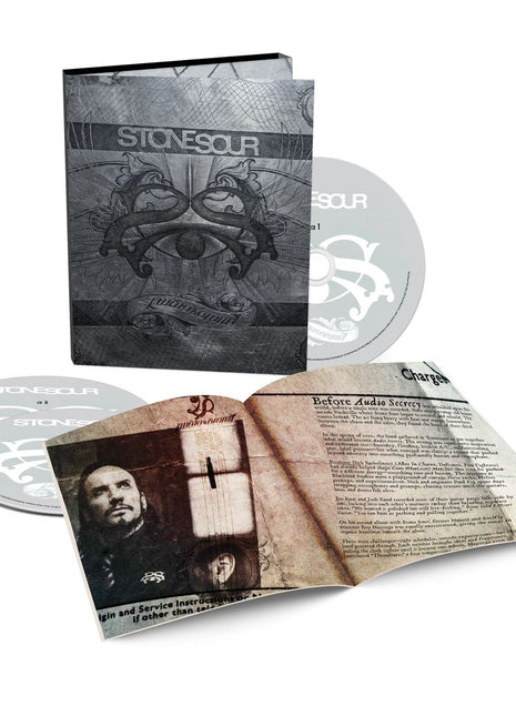 the album cover for Stone Sour - Audio Secrecy [3 CD]