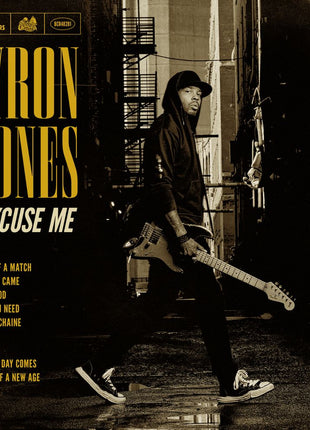 the album cover for Ayron Jones - Excuse Me