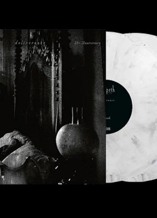 the album cover for Opeth - Deliverance - 25th Anniversary [Ash Grey Vinyl Voice Edition]