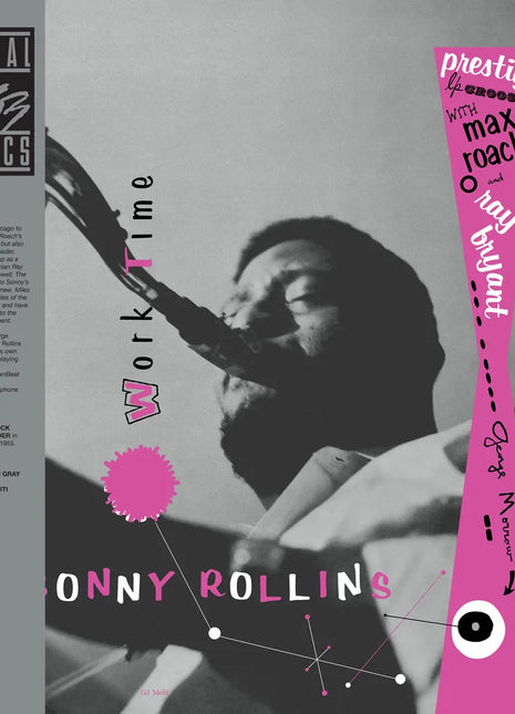 the album cover for Sonny Rollins - Work Time - Original Jazz Classics Series [180g with OBI]