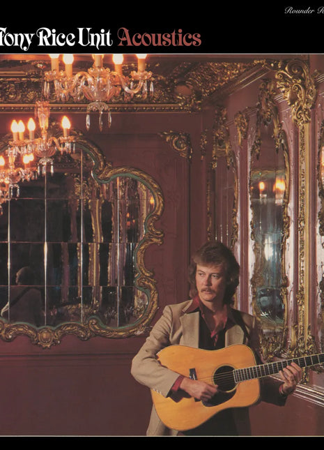 the album cover for The Tony Rice Unit - Acoustics -