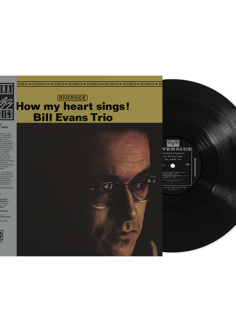 the album cover for Bill Trio Evans - How My Heart Sings - Original Jazz Classics Series [180g]