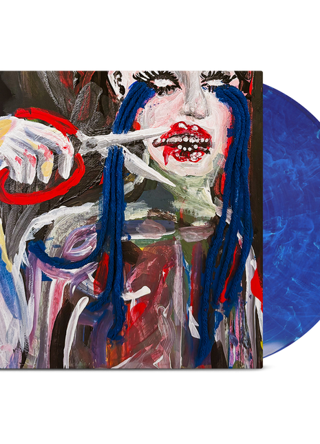the album cover for Destroy Boys - Foie Gras [Indie Exclusive Tear Blue]