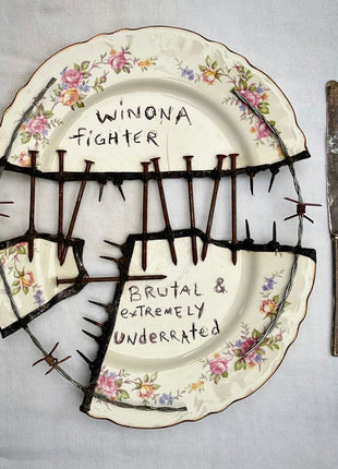 the album cover for Winona Fighter - BRUTAL & EXTREMELY UNDERRATED [Bug Juice Color]