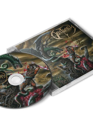 the album cover for Obituary - Darkest Day -