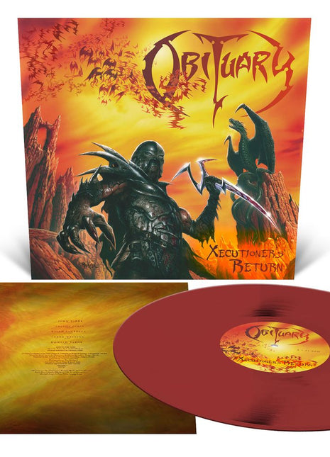 the album cover for Obituary - Xecutioner's Return - [Oxblood]