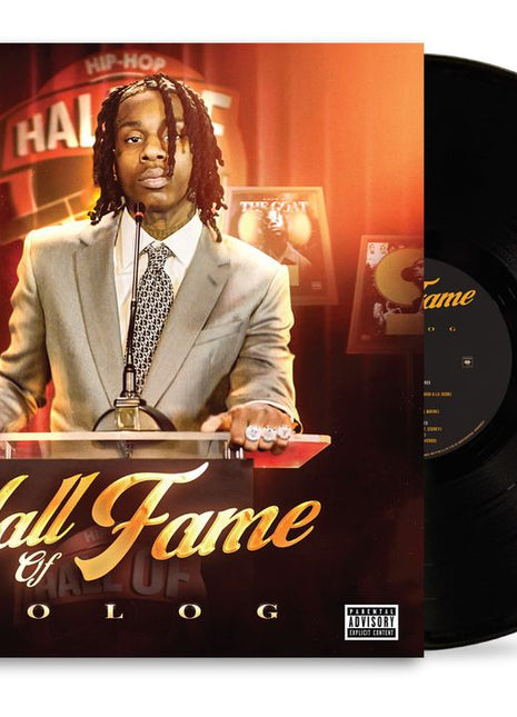 the album cover for POLO G - Hall Of Fame