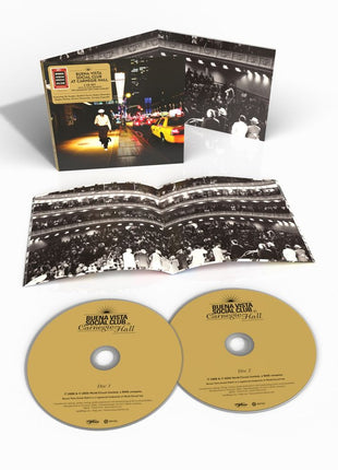 the album cover for Buena Vista Social Club - Buena Vista Social Club at Carnegie Hall - 2 CD