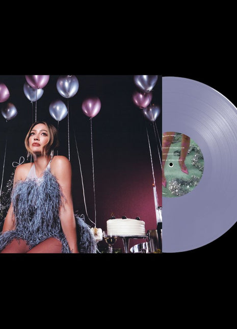 the album cover for Hilary Duff - Holiday Things [Winter Dusk]